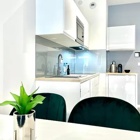 Modern Green Apartment Krakau Exterior foto